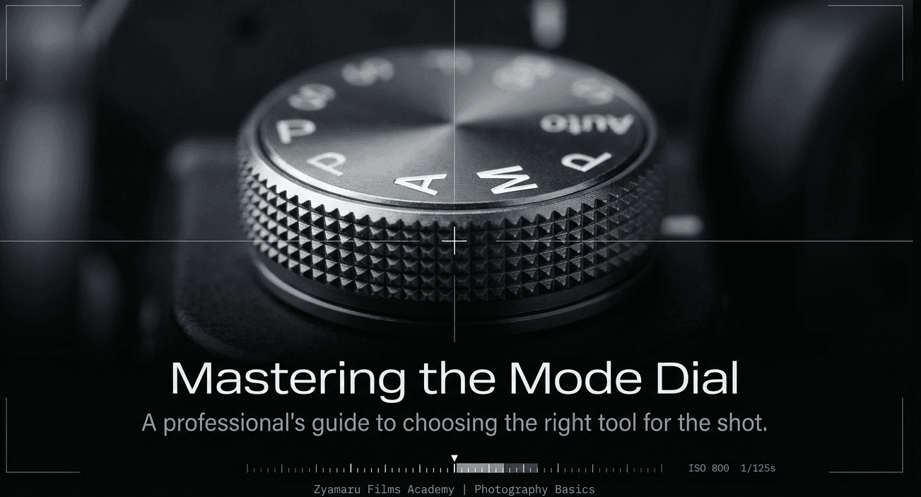 Manual, Aperture Priority, Shutter Priority, Auto ? (Part_4)